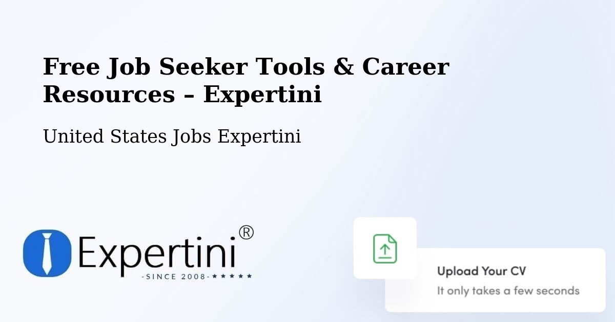 Free Job Seeker Tools & Career Resources – Baltimore - Baltimore, United States Jobs Expertini