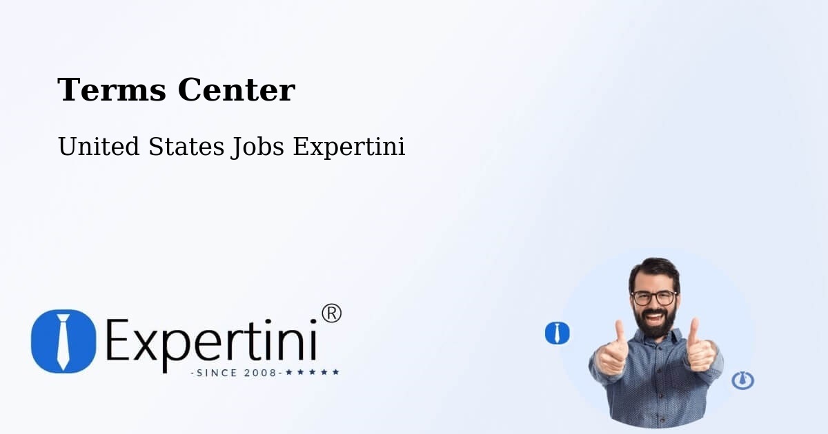 Terms of Service – Baltimore - United States Jobs Expertini